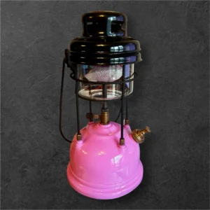 1950;s Tilley Guardsman Lamp in baby pink
