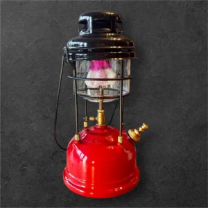 1950's Tilley Guardsman Lamp in vintage VW Red