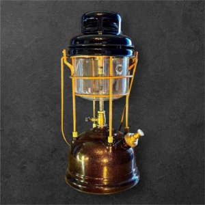 1950's Tilley Lamp finished in gold sparkle finish